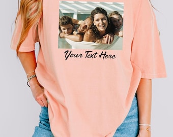 T-shirt photo personnalisé, souvenir de famille personnalisé