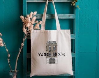 Book Lover Cotton Tote Bag, Librarian, Teacher Gift