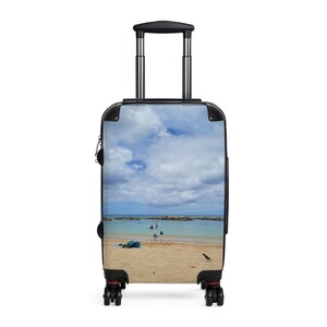 Hawaii Beaches Suitcase, Travel Gear, Vacation Luggage, Summer Adventure Bag, Personalized Travel Case