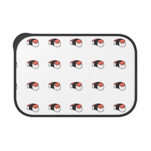 Caja bento Spam Musubi con utensilios, perfecta para el almuerzo en el trabajo o la escuela, regalo para amantes de la comida, recipiente para preparar comidas sustentable, sushi divertido
