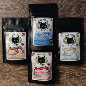 Loose Leaf Herbal Tea Sampler | 4 or 5 Pack Variety | Great for Gifts or Tea Lovers!!!