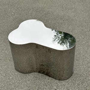 Lovedick™ Stainless Steel Side Table, Coffee Table, Irregular Coffee Table, Art Side Table, Accent Table (exclusive by oitoproducts)