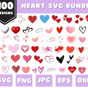 Heart Svg Bundle, Heart Svg, Hand Drawn Heart svg, Open Heart Svg, Doodle Heart Svg, Sketch Heart Svg, Love Svg,Valentine Svg,Cricut,Png,Dxf