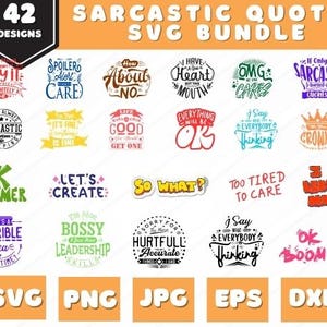 Funny Svg Bundle, Sarcastic Bundle Svg, Sarcastic Svg Bundle, Sarcasm Svg Bundle, Sarcastic Sayings Svg Bundle, Sarcastic Quotes