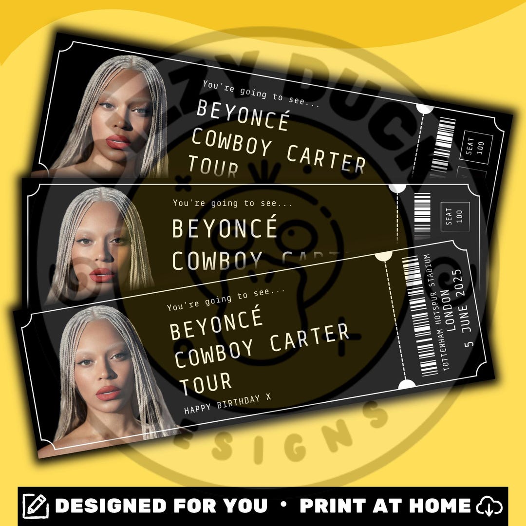 Beyoncé Cowboy Carter and the Rodeo Chitlin' Circuit 2025 World Tour ...