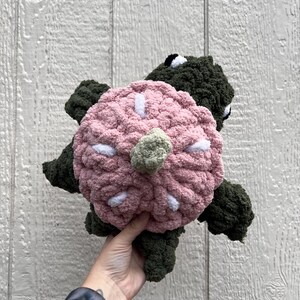 Stuffed Animal Turtle, Turtle Plushie, Strawberry Turtle Plushie, Stuffed Animal, Turtle Stuffed Animal, Amigurumi