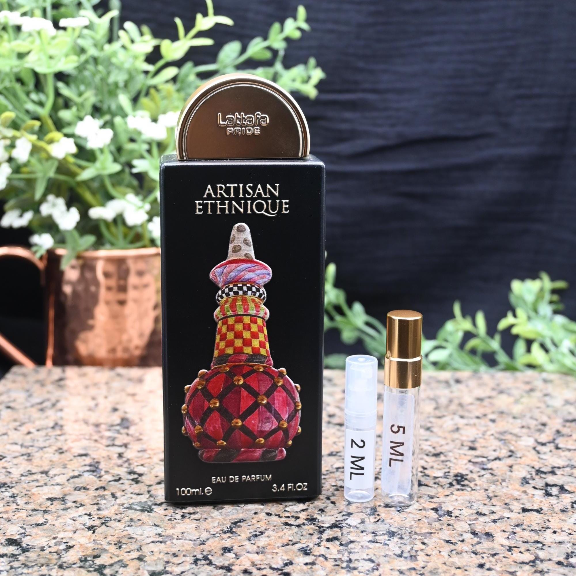 Artisan Ethnique EDP - Lattafa | 2ml / 5ml SAMPLE | Travel Size | Middle Eastern Fragrance Samples | Perfume Samples