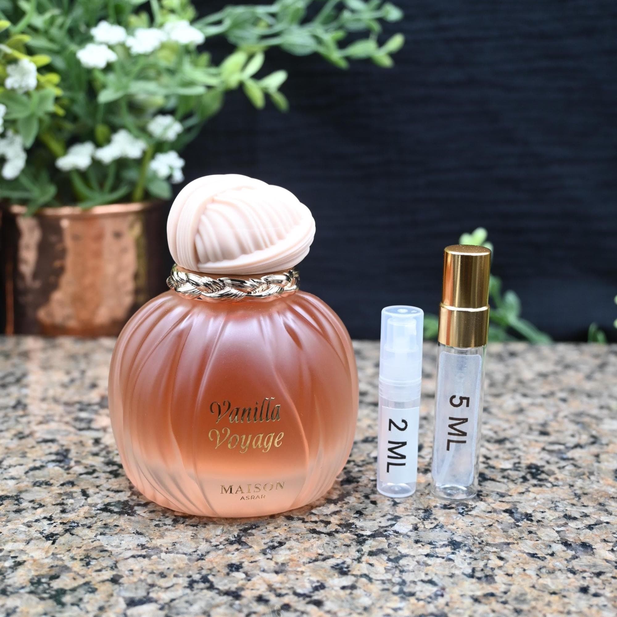 Vanilla Voyage EDP - Maison Asrar | 2ml / 5ml SAMPLE | Travel Size | Middle Eastern Fragrance Samples | Perfume Samples