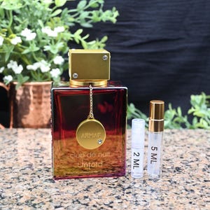 Club De Nuit Untold EDP - Armaf | 2ml / 5ml SAMPLE | Travel Size | Middle Eastern Fragrance Samples | Perfume Samples