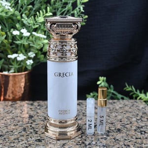 Grecia EDP - French Avenue | 2ml / 5ml SAMPLE | Travel Size | Middle Eastern Fragrance Samples | Perfume Samples