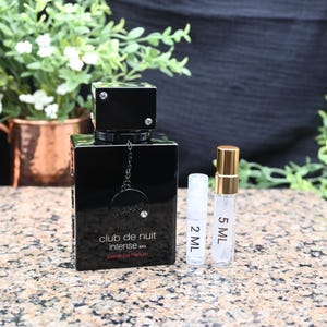 Club De Nuit Intense Man Extrait De Parfum - Armaf | 2ml / 5ml SAMPLE | Travel Size | Middle Eastern Fragrance Samples | Perfume Samples