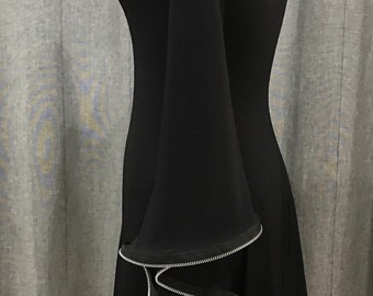 white christmas dresses Soft Rib Zipper Dress – udelny.com main image 1