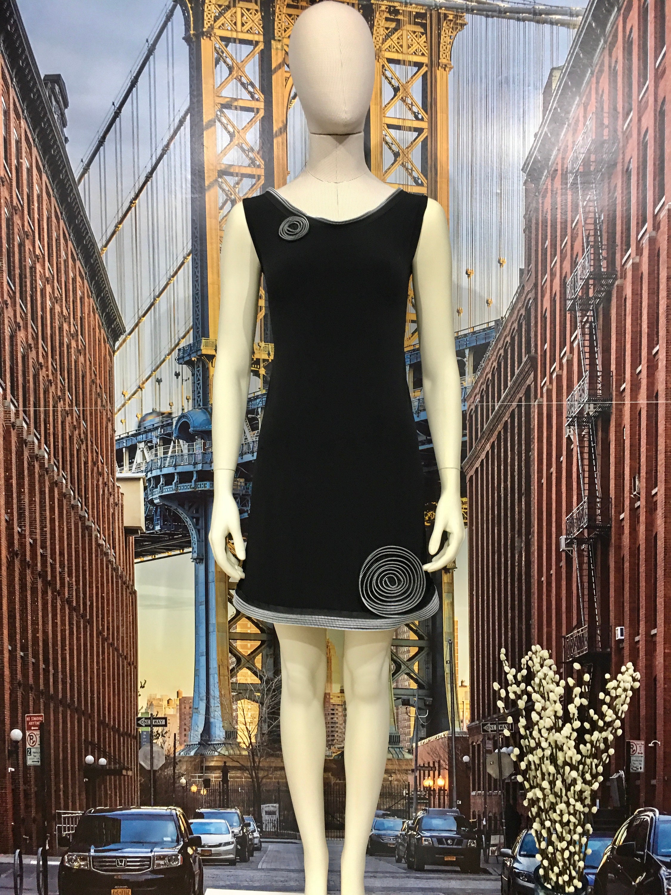 zipper tank dress