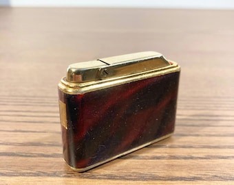 ヴィンテージ コリブリ モノガス シガレット ライター、刻印入り 
