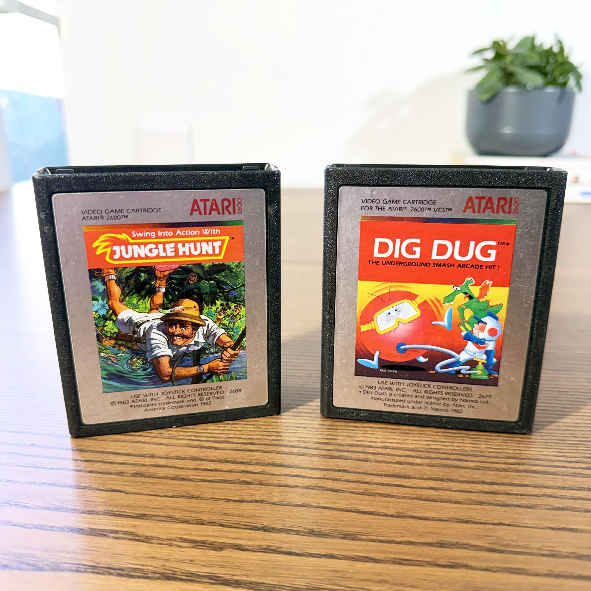 Jungle Hunt Sur Atari 2600 - Cartouche Seule, Jeu Vintage 1983