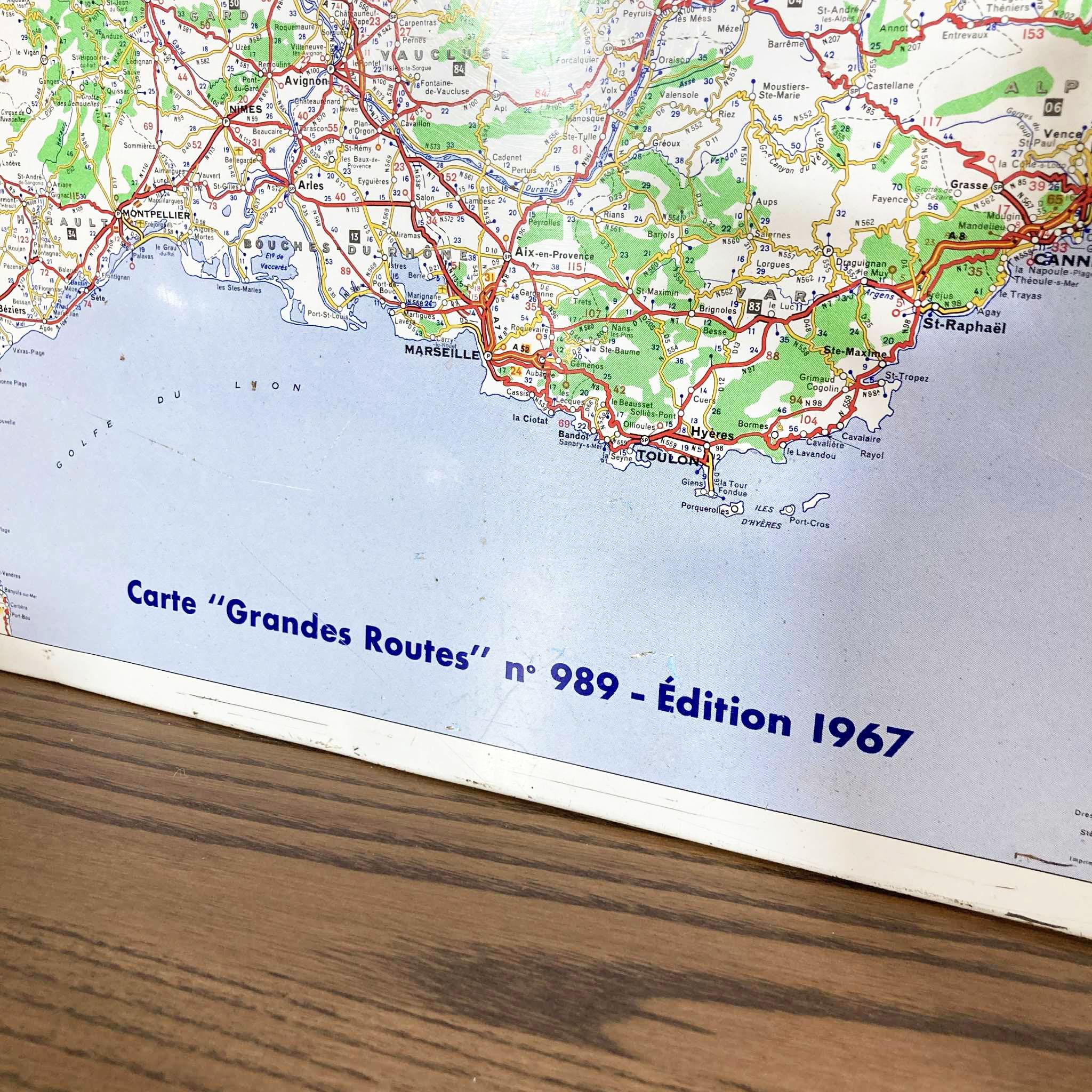 GRANDE PLAQUE ÉMAILLÉE bombée Michelin EUR 491,00 - FR