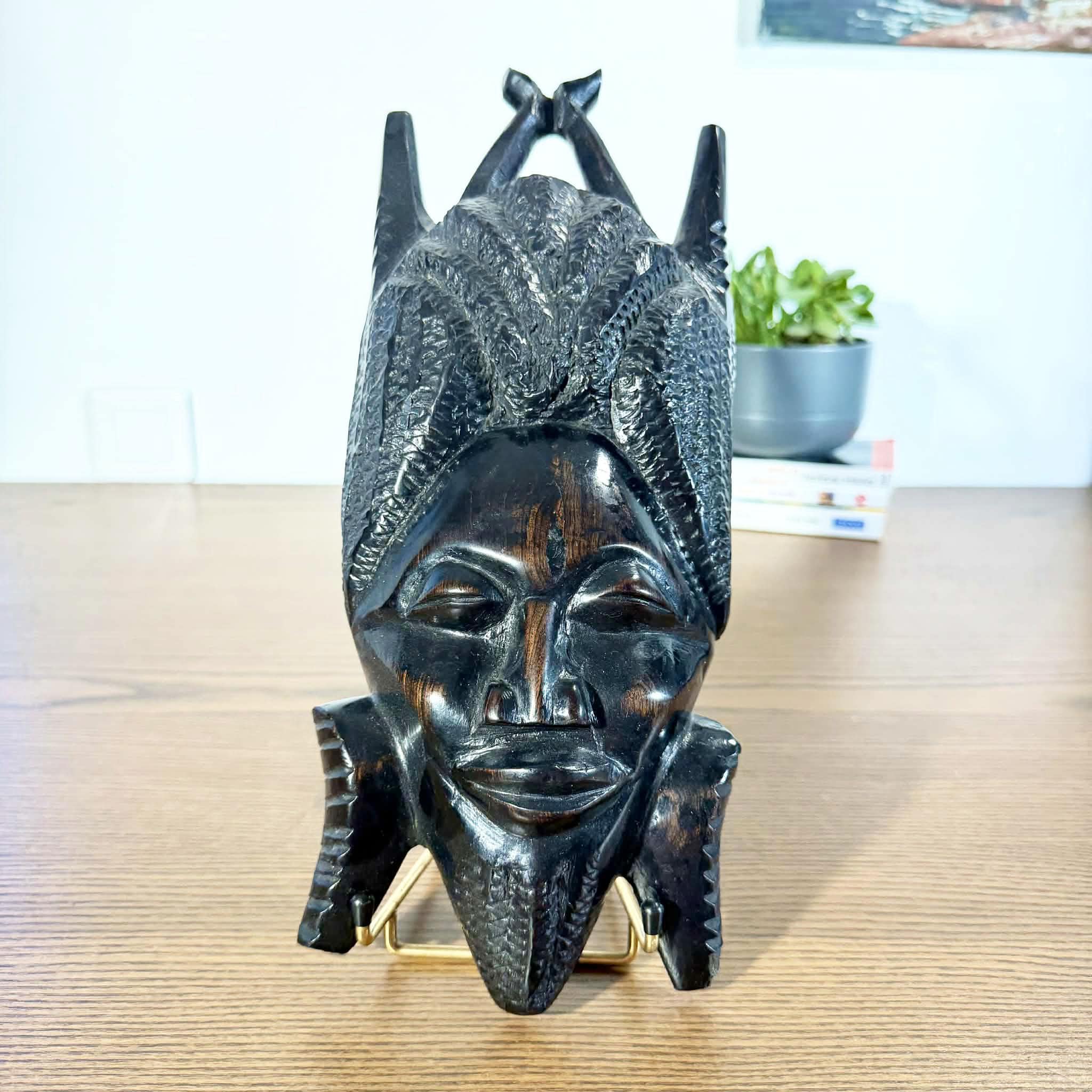 Kenya wood masks - Etsy 日本