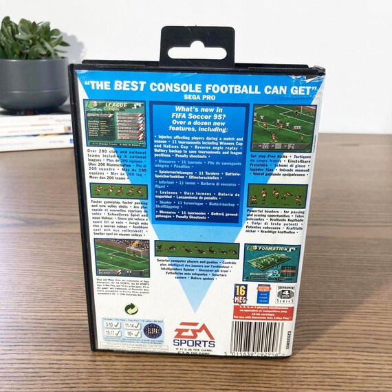 Jeu Vidéo Sega Mega Drive 32X : FIFA 95 Soccer, En Boîte, Très Bon état, Voir Photos.
