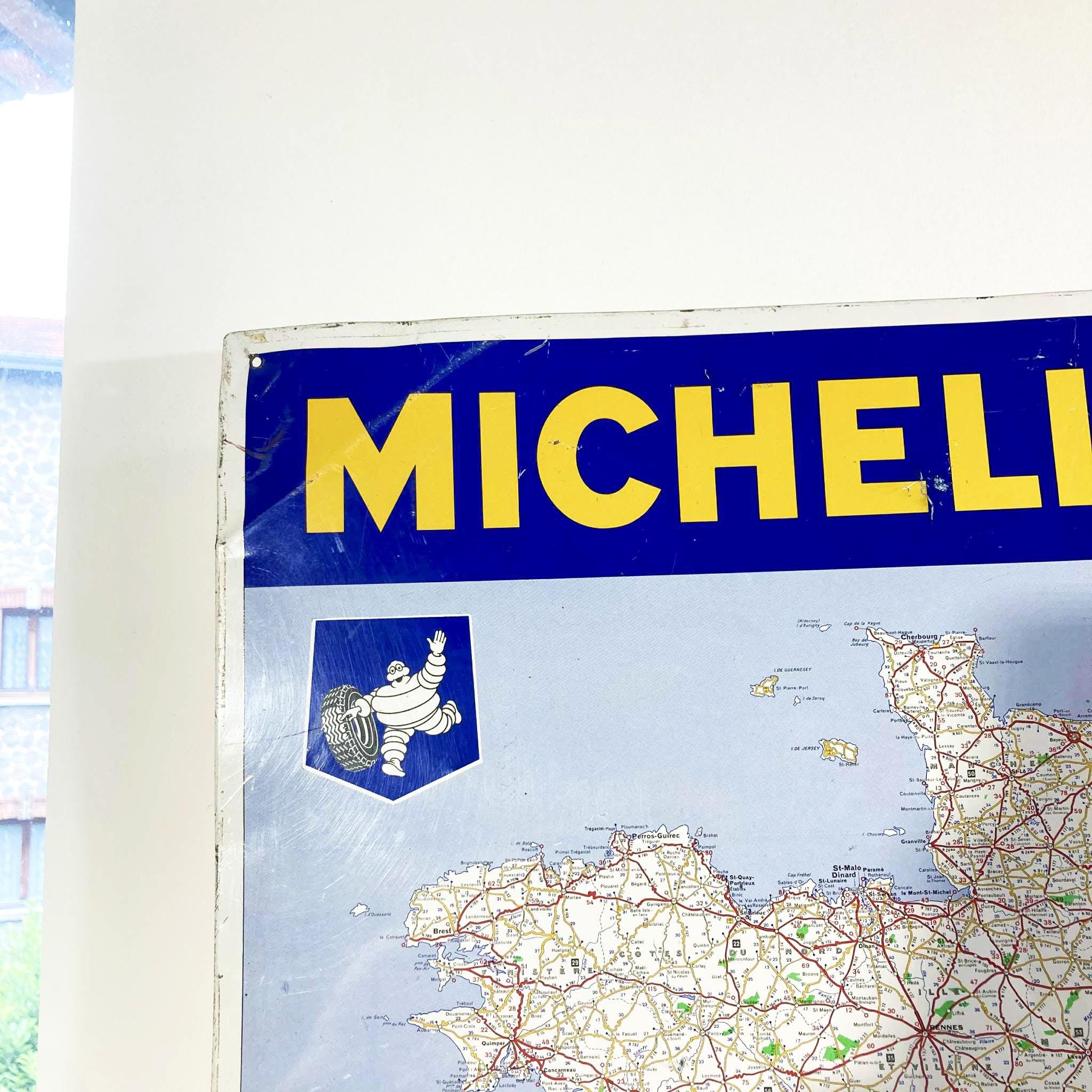 Plaque émaillée MICHELIN OPEN | Au temps qui passe