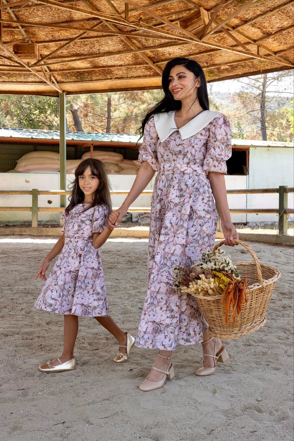 casual mother daughter dresses Family Clothes Mother Daughter Matching Mom Women Casual Jumpsuit Outfits