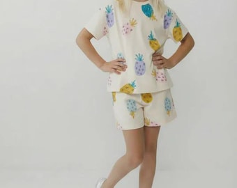 Pineapple Cotton Summer Set
