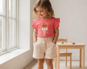 Ice Cream Cotton Summer Set