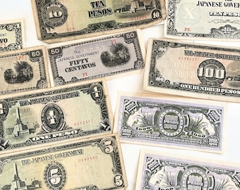 Billetes antiguos de la Segunda Guerra Mundial (Filipinas)