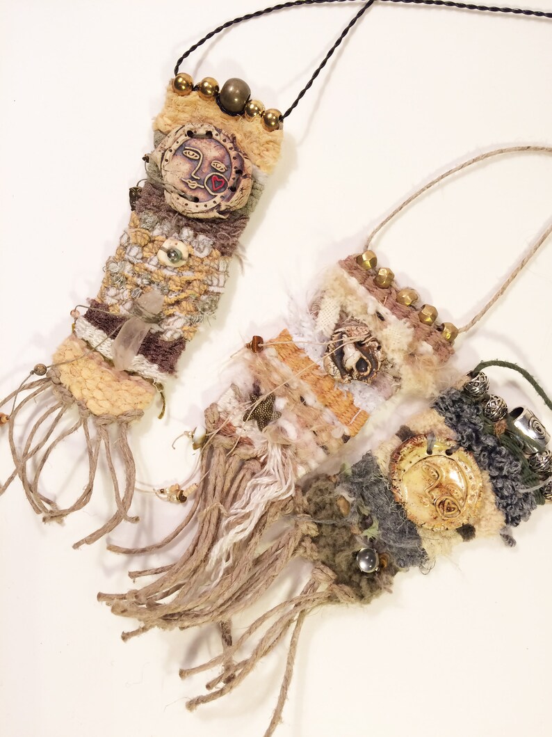 CUSTOM Set of Tapestry Jewelry Woven Boho Cuff Wristlet Etsy