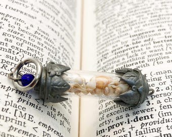 Fairy Shell Locket, Beach Necklace, Mermaid