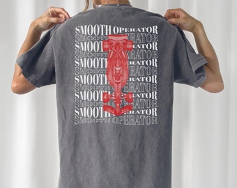 Smooth Operator 2024 Ferrari Comfort Color Unisex Tshirt Formula One Carlos Sainz CS55 Tee Gift F1 driver Shirt Inspire Aesthetic Racing
