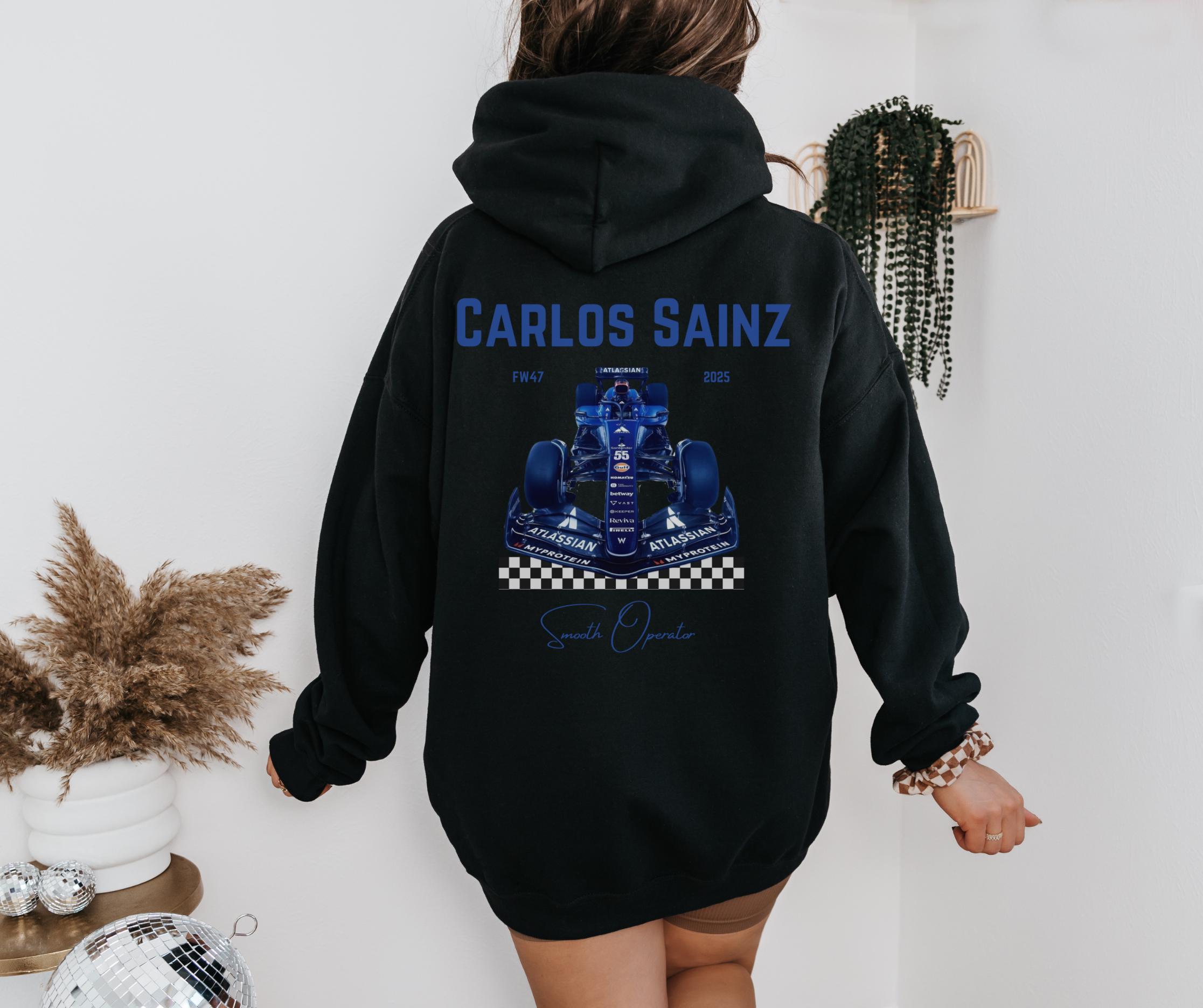 Smooth Operator 2025 Williams Carlos Sainz Hoodie Heavy Blend Unisex Sweatshirt Formula One F1 Gift driver Inspire Aesthetic Racing Clothing