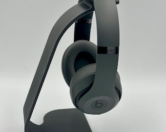 Modern Headphone Stand: Space-Saving Desk Organizer for Gaming & Music