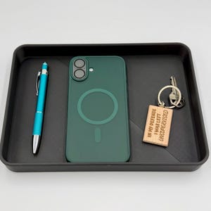 Catch All Tray, PLA Rectangular Storage Organizer, 3D Printed