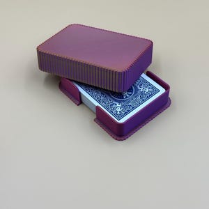 Spielkartenhalter 3D-gedruckter Organizer-Ständer, langlebiges Spielzubehör für die Aufbewahrung zu Hause und auf Reisen