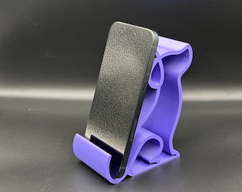 3D Printed Dog Phone Stand, Desk Accessory