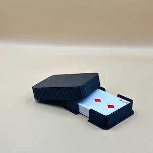 3D Printed Playing Card Deck Holder: Home & Travel Organizer image 4