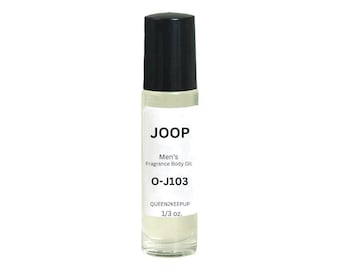 Joop (Men) Body Oil 10 ml Fragrance All Natural Similar 1/3 oz Roll-On Scent