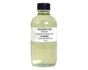 Aceite corporal Golden Fizz (unisex) 118 ml. Fragancia totalmente natural.