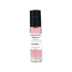 Pink Sugar Sensual (Women) Body Oil 10 ml Fragrance Similar All Natural 1/3 oz Roll-On Scent