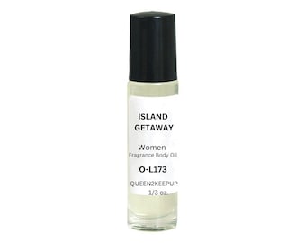 Island Getaway (Women) Body Oil 10 ml Fragrance All Natural 1/3 oz Roll-On Scent