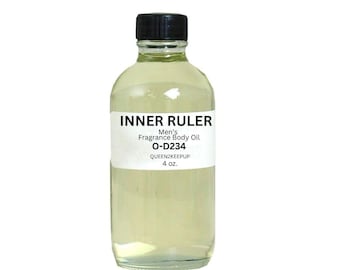 Inner Ruler (Men) Body Oil 4 oz Fragrance All Natural Scent