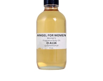Aceite corporal Angel for Women (para mujer) 118 ml (4 oz) Fragancia totalmente natural