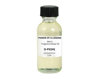 Power of a Legend (Men) Body Oil 1 oz Fragrance All Natural Scent