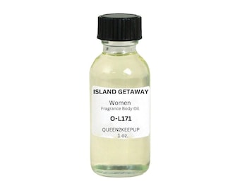 Island Getaway (Women) Body Oil 1 oz Fragrance All Natural Scent