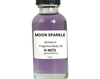 Moon Sparkle (Women) Body Oil 1 oz Fragrance Similar All Natural Scent