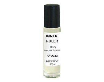 Inner Ruler (Men) Body Oil 10 ml Fragrance All Natural 1/3 oz Roll-On Scent