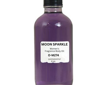 Moon Sparkle (Women) Body Oil 4 oz Fragrance Similar All Natural Scent