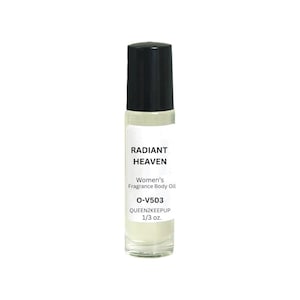 Radiant Heaven (Women) Body Oil 10 ml Fragrance All Natural 1/3 oz Roll-On Scent image 1