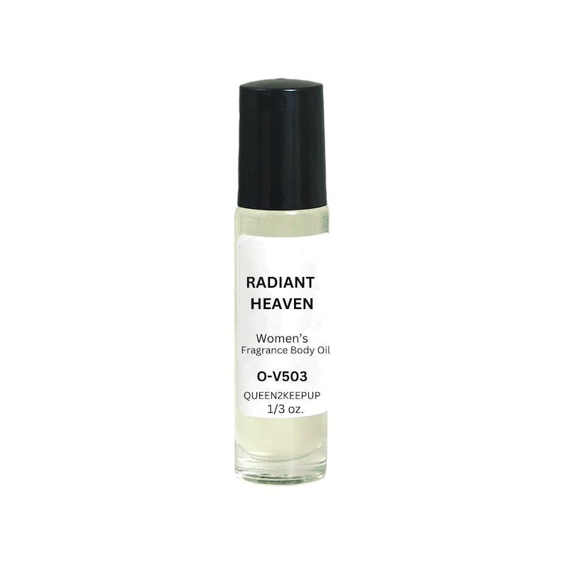 Radiant Heaven (Women) Body Oil 10 ml Fragrance All Natural 1/3 oz Roll-On Scent image 1