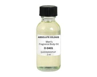 Absolute Celsius (Men) Body Oil 1 oz Fragrance All Natural Scent